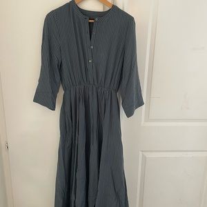 Jenni Kayne Seersucker Shirt Dress